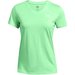 Koszulka damska Tech Twist V-Neck Under Armour - zielona