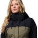 Płaszcz puchowy damski Mountain Croo III Mid Down Columbia - Stone Green, Black
