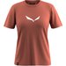 Koszulka damska Solid Dry Salewa - etruscan red