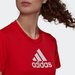 Koszulka damska Primeblue Designed 2 Move Logo Sport Adidas - czerwony
