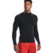 Longsleeve męski HeatGear Armour Comp Mock Under Armour - czarny