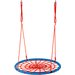Huśtawka ogrodowa, bocianie gniazdo XXL Net Outtec - blue/red