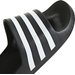 Klapki Adilette Aqua Adidas - czarno/białe