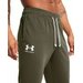 Spodnie dresowe męskie Rival Terry Jogger Under Armour - zielone