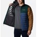 Kurtka puchowa męska Powder Lite Hooded Columbia - dark mountain/spruce/delta