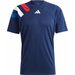 Koszulka męska Fortore 23 Adidas - Team Navy Blue 2 / Team Collegiate Red / White / R