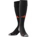 Getry piłkarskie AdiSocks 24 Adidas - czarno-pomarańczowe