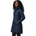 Płaszcz puchowy damski Lake 22 II Down Long Hooded Columbia - Collegiate Navy