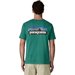 Koszulka męska P-6 Logo Patagonia - Ink Black