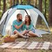 Parawan, namiot plażowy Easy Open Outtec - Easy Open błękit