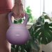 Miękki kettlebell FlexLift 12kg Gymtek - 12kg soft purple