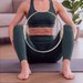 Obręcz do pilatesu, jogi silikonowa Gymtek - warm grey