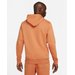 Bluza męska Sportswear Club Hooded Nike - jasna pomarańczowa