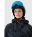 Kurtka snowboardowa damska TTJAF586 4F - multikolor allover