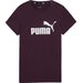 Koszulka damska Essentials Logo Tee Puma - Midnight Plum