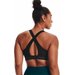 Biustonosz sportowy damski Crossback Mid Bra Under Armour - black