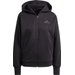 Bluza damska All SZN Fleece Full-Zip Adidas - black