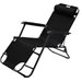Fotel wielopozycyjny z zagłówkiem Level Royokamp - czarny