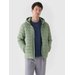 Kurtka puchowa męska TDJAM484 4F - Khaki