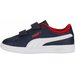 Buty Smash 3.0 L V PS Jr Puma - granatowe