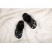 Chodaki Classic Fuzz-Lined Clog Crocs - black/black