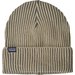 Czapka Fisherman's Rolled Beanie Patagonia - contrast stripe: weathered stone