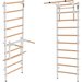 Drabinka gimnastyczna 240x80 cm z drążkiem do ćwiczeń EH-DG05 + DA32 Endorfit - biała