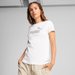 Koszulka damska Ess Metallic No.1 Logo Tee Puma - White