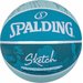 Piłka do koszykówki Sketch Crack 7 Spaldning - crack/niebieski-blękitny