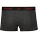 Bokserki męskie Boxershorts 2 pary Kappa - light grey/dark grey