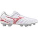 Buty piłkarskie, korki Monarcida Neo III Select MD Mizuno - White/Radiant Red