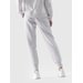 Spodnie dresowe damskie 4FWMM00TTROF0946 4F - chłodny jasny szary melanż