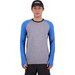 Longsleeve męski Temple Merino Air-Con LS Mons Royale - Blue Gravel