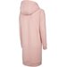 Sukienka dresowa damska H4Z20 SUDD011 4F - jasny róż