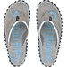 Klapki Cairns Gumbies - light blue