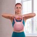 Miękki kettlebell FlexLift 10kg Gymtek - 10kg soft pink