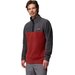 Bluza polarowa męska Steens Mountain Half Snap II Columbia - Red Oxide, Shark