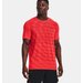 Koszulka męska Seamless Radial Ss Under Armour - czerwona