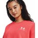 Bluza damska Essential Under Armour - venom red/white