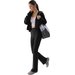Bluza damska 4FWSS24TSWSF1002 4F - głęboka czerń