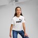 Koszulka juniorska Ess No.1 Logo Tee Puma - white