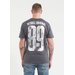 Koszulka męska Eighty Nine Dog Pitbull West Coast - szary