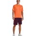 Koszulka męska Tech Vent Under Armour - Orange Blast / Black