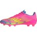 Buty piłkarskie, korki F50 League FG/MG Adidas - Lucid Pink/Lucid Lemon/Blue Fusion