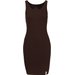 Sukienka damska Layla Dress Pitbull Westo Coast - dark chocolate