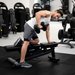 Gryf krótki prosty 40cm Gymtek - 40cm czarny