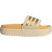 Klapki Adilette Platform Wm's Adidas - Crystal Sand / Gold Metallic / Semi Spark