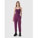 Spodnie dresowe damskie TTROF1010 4F - ciemny fiolet