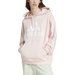 Bluza damska Essentials Big Logo Oversized Adidas - różowa
