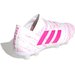 Buty piłkarskie korki Nemeziz 18.1 FG Adidas - biel/róż